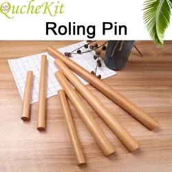 4 Size Kitchen Wooden Rolling Pin Kitchen Cooking Baking Tools Accessories Cookies Noodle Biscuit Fondant Cake Dough Roller