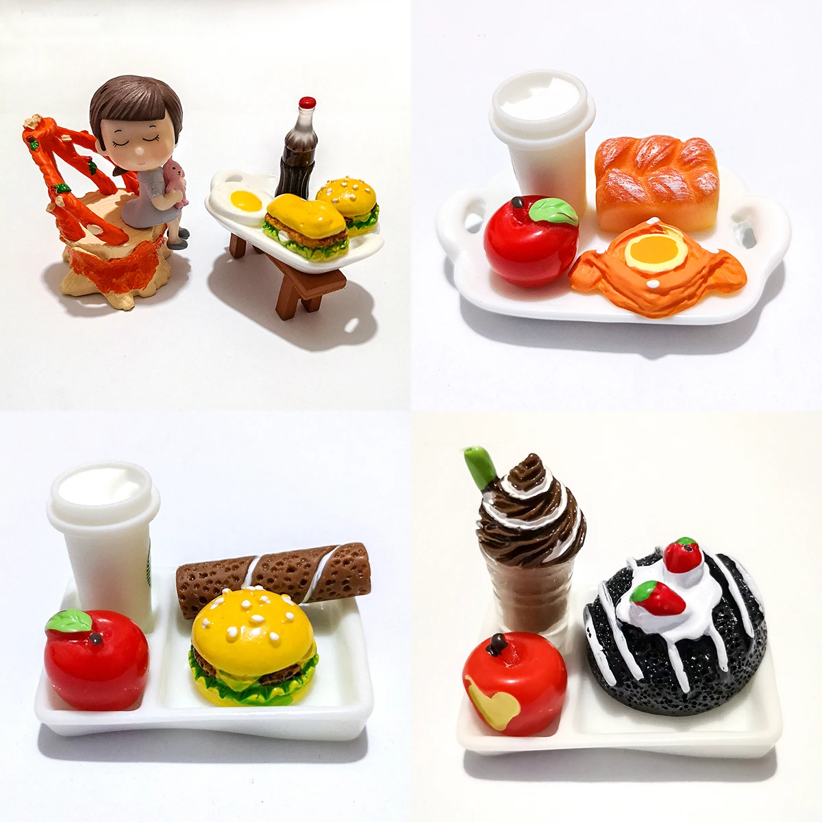 1:12 Simulation 3D Bottle Snacks Miniature DIY Accessories  for Doll House Kitchen Supermarket Toys