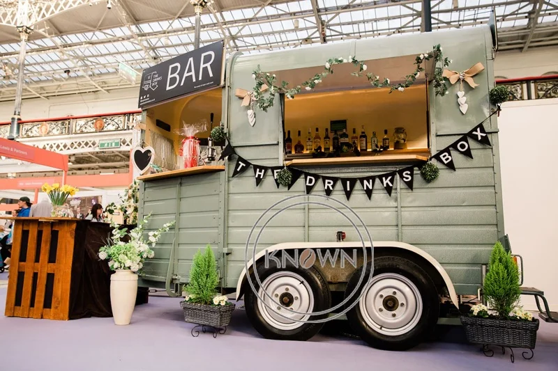 ヴィンテージピザトレーラー,モバイルホースボックス,ヴィンテージピザトレーラー,スナックバーガーフードバン,ホットドッグ,OEM