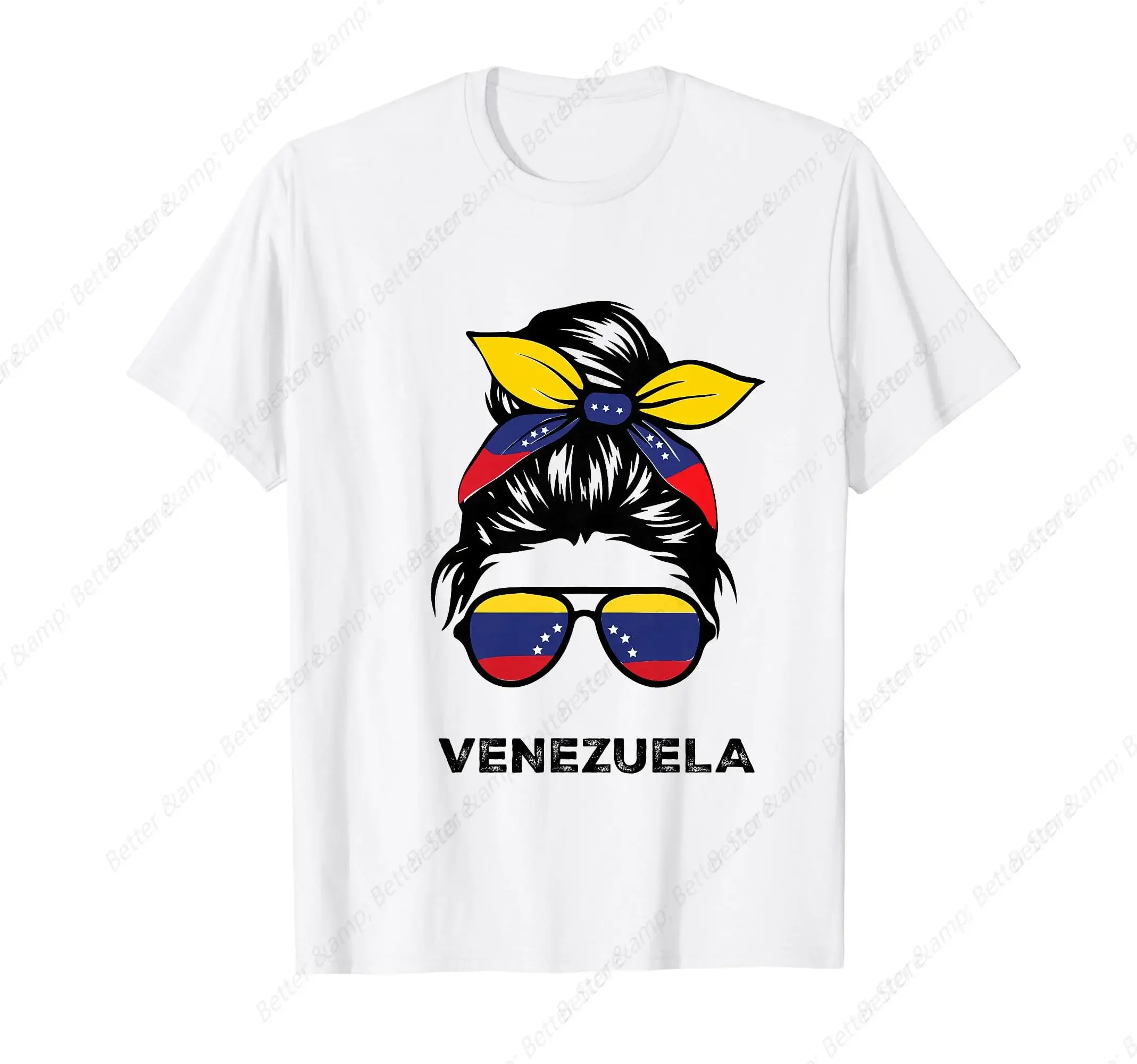 Venezuelan Queen for Women Girls Venezuela Flag Venezolana T-Shirt  Graphic T Shirts  T Shirt Women and Men  T Shirts