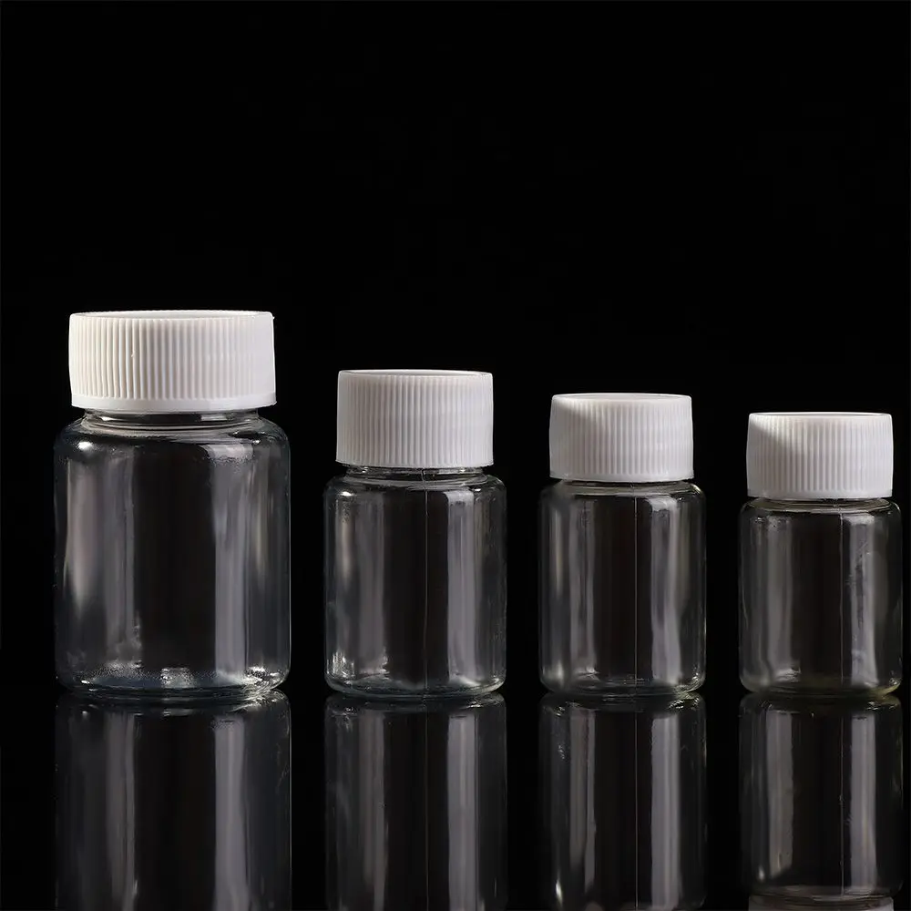 Chemical Container Plastic Reagent Vials Powder Container Bottle Container Seal Bottles Refillable Bottles Spray Bottle