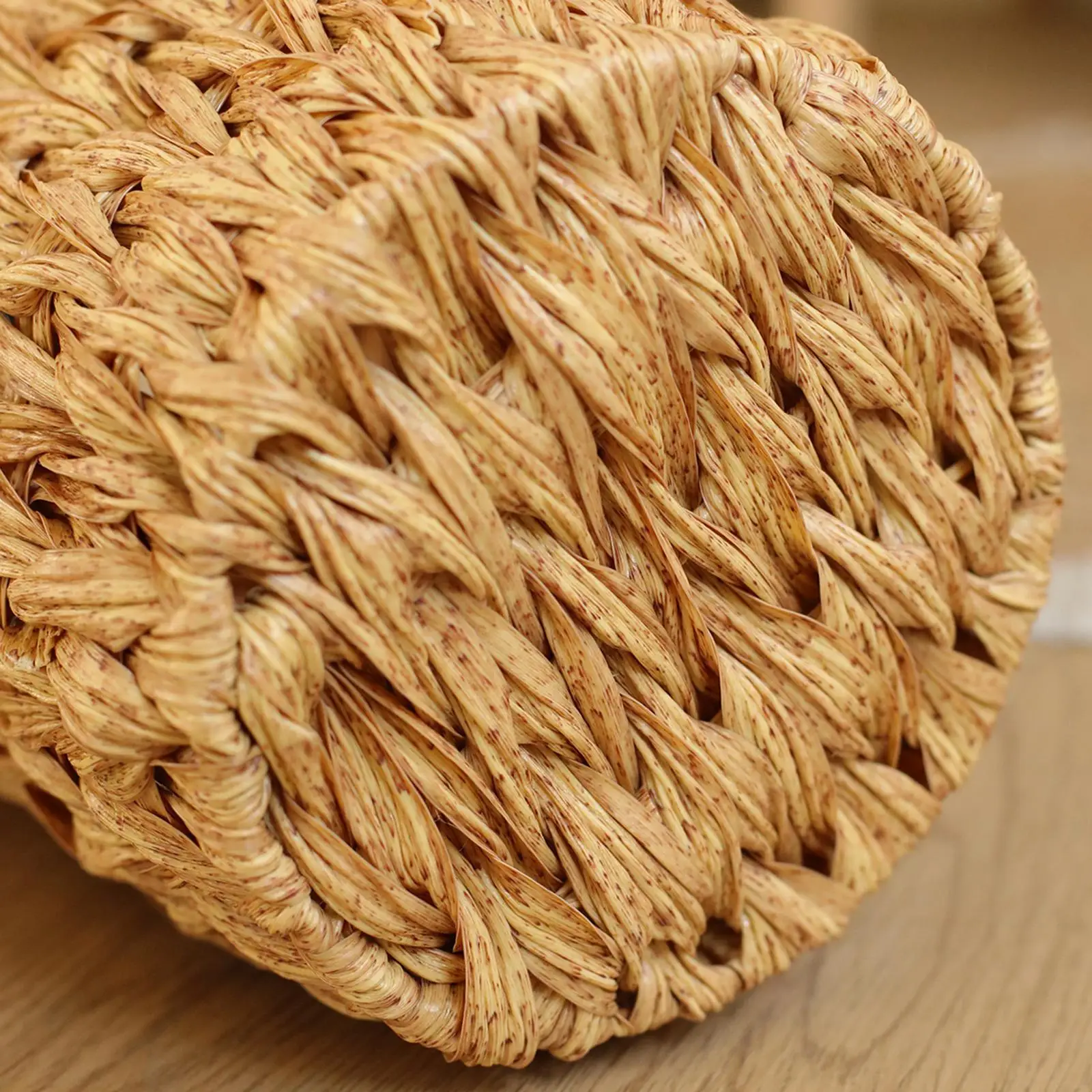 

Плетеная корзина для мусора, многоразовая, имитация ротанга, декоративная, для общежития, офиса, гостиной, ванной комнаты, дома