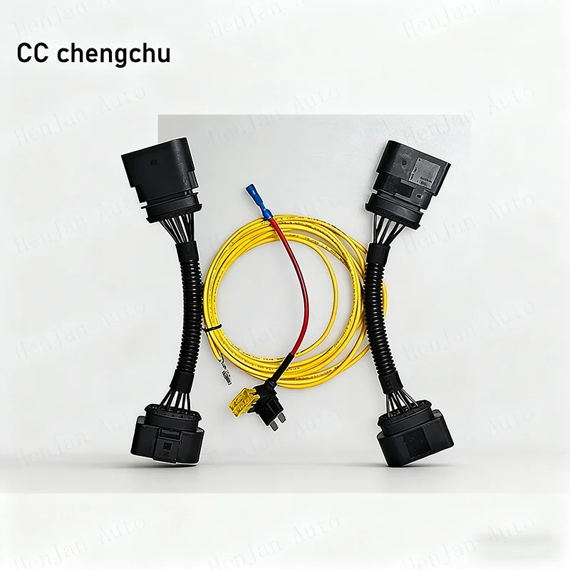 

For VW Transporter T5 to T5.1 Facelift Headlight Adapter Wiring Harness Kit with Fuse Upgrade 2003-2015