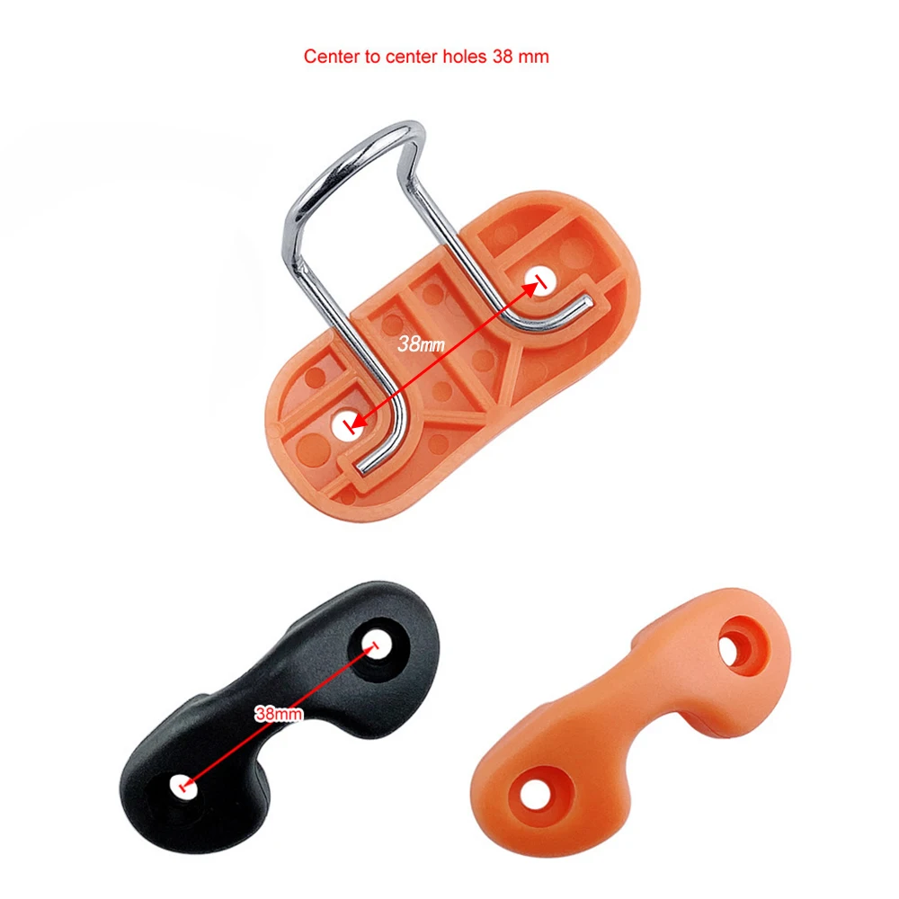 1 Pc Leading Ring for Cam Cleat Rope Gripper Guide Ring Black Orange Nylon Stainless Steel 3 Types Canoe Kayak Boat Accessories