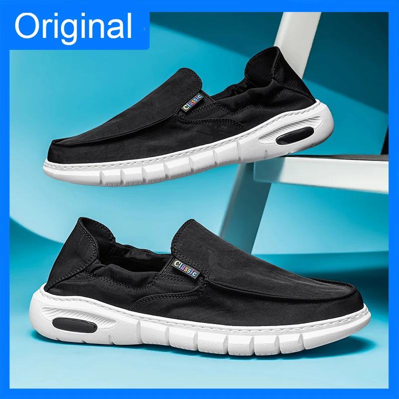 

Men Casual Shoes Summer Soft Soles Lightweight Comfortable Slip on Fashionable Versatile Daily Casual Walking Shoes for Men