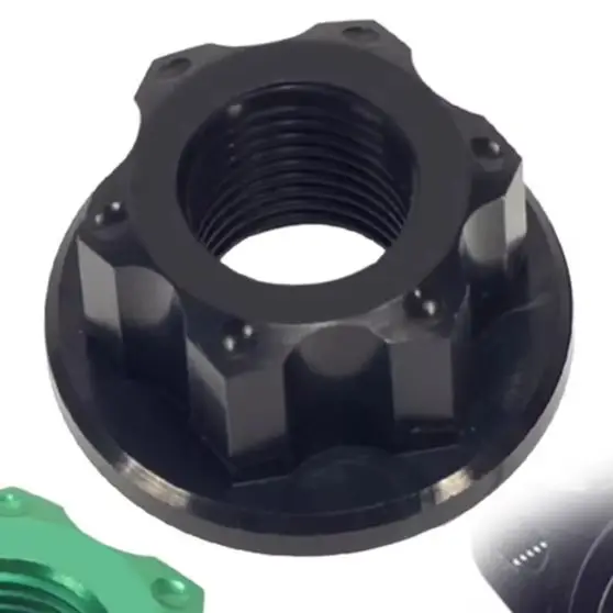 

Комплект из 4 гаек M10 для велосипедных колес, винты для оси фикс-байка, гайки для задней втулки без быстросъемного механизма, запчасти для велосипедов