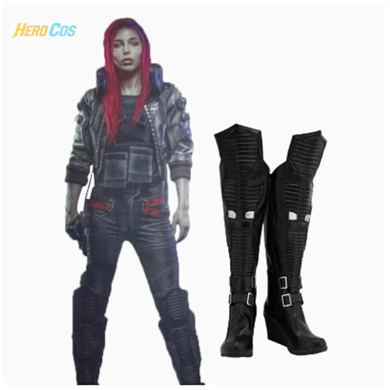 

Cyberpunk T-Bug Cosplay Shoes Footwear Halloween Party Costumes Accessory Hero Cos