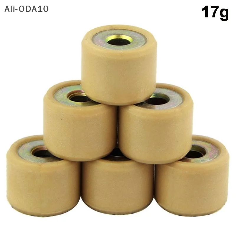 

2025 6Pcs/set Scooter Front Drive Disc Pulley Disc Throwing Bead 150cc Drive Wheel Pulley Bead GY6 125 Drive Wheel Ball