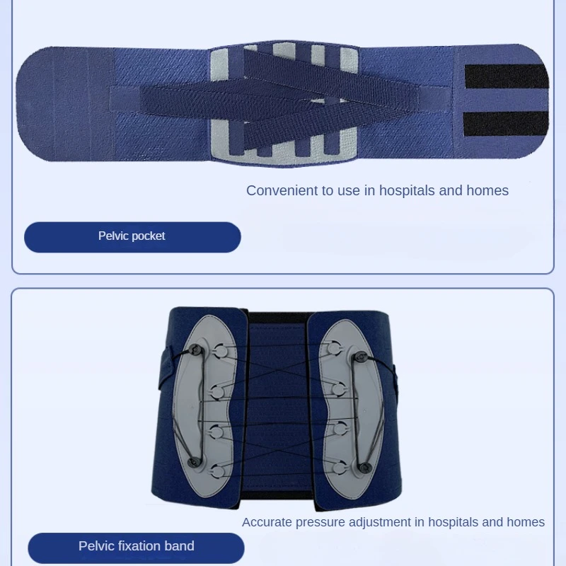 Nylon Pelvis Support Strap  Breathable Postnatal Pelvic Binder, Adjustable Fracture Corrector, Secure Tailbone Protection