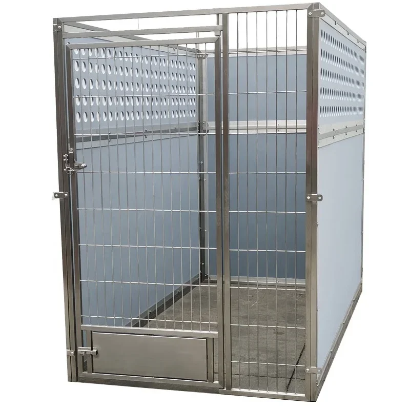 Dog kennels large outdoor heavy duty modular metal HDPE Professional dog kennels Cages large space Enclosed Custom factory new