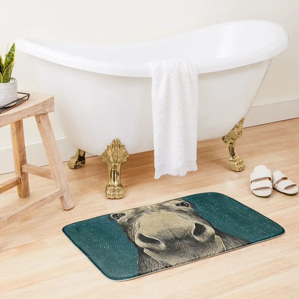

Donkey Hello Sweet Cheeks Bath Mat For Hallway On The Floor Entrance Door Sets Of Bathroom Accessories Mat