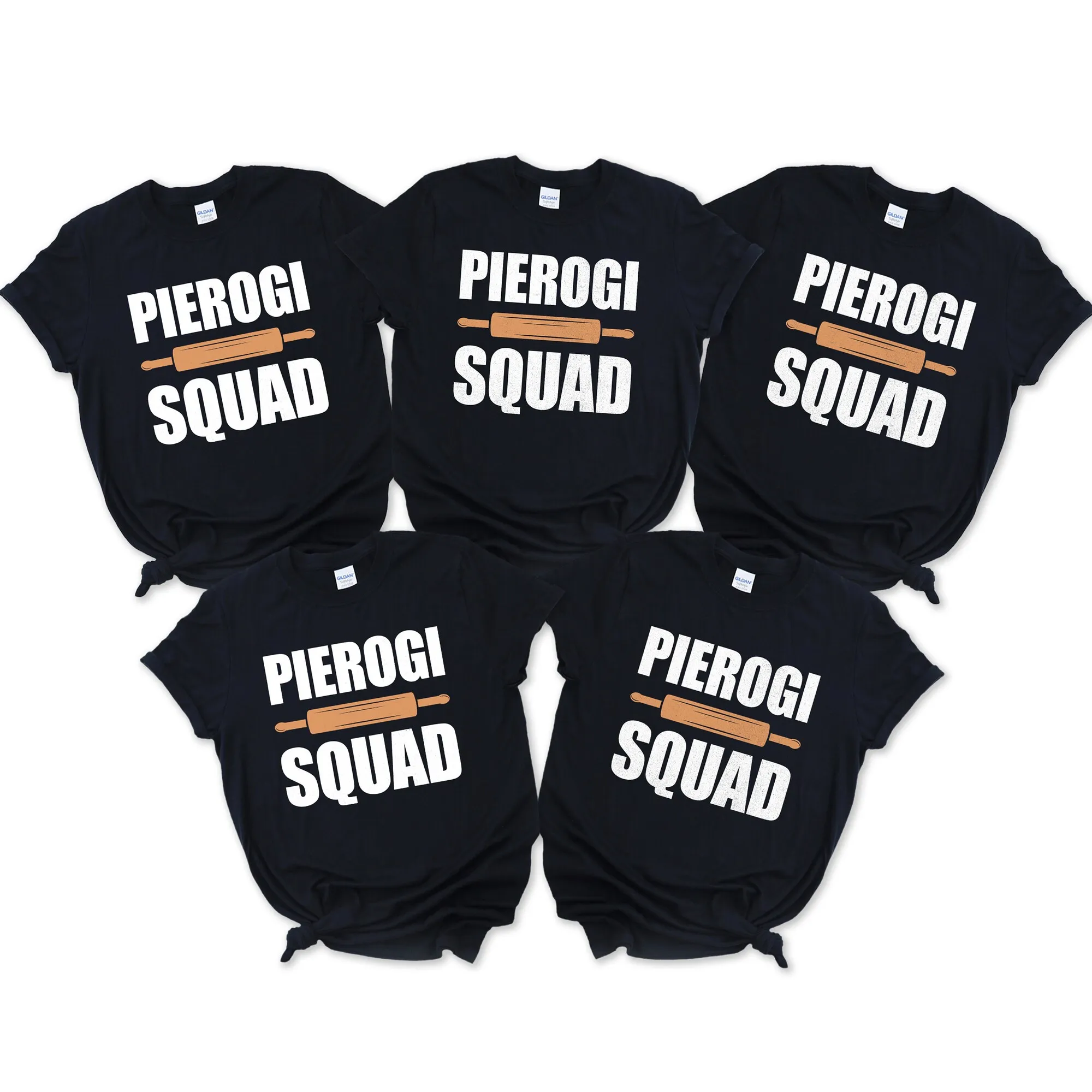 Matching group pierogi shirt, pierogi squad, rolling pin shirt, pierogi lover gifts, dumpling shirt