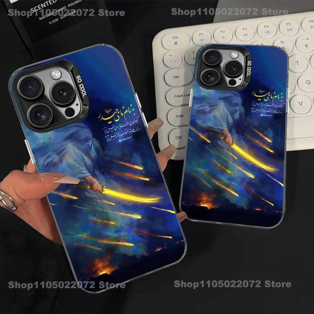 

Peace Be Upon Him K-Khamenei Phone Case For iPhone 15,17,11,14,13,16,12,E,Max,Plus,Air,Pro,Mini Black Matte Cover