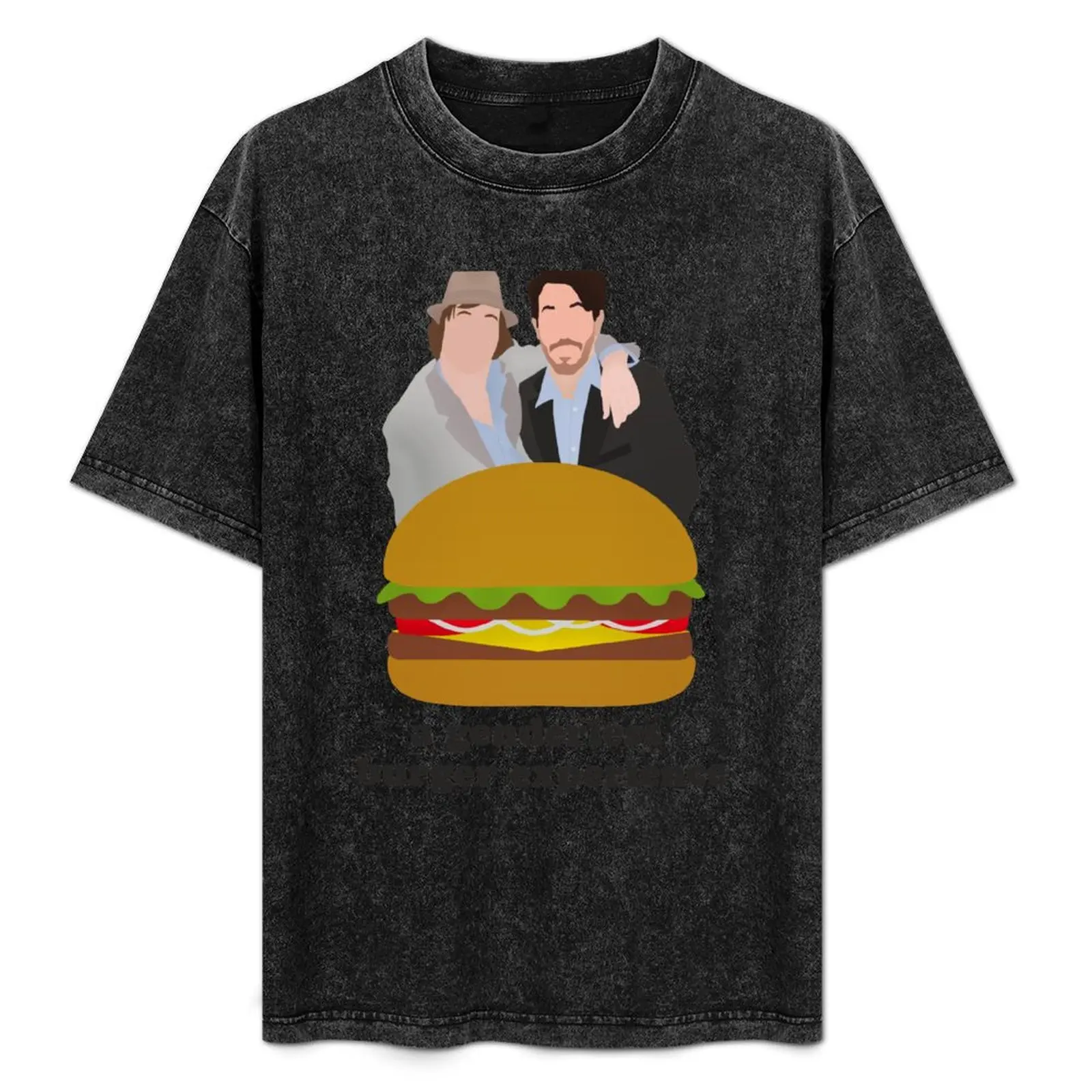 a genderless burger experience - Nirvanna the band the show T-Shirt oversizeds luxury t-shirt anime stuff tee shirts for men