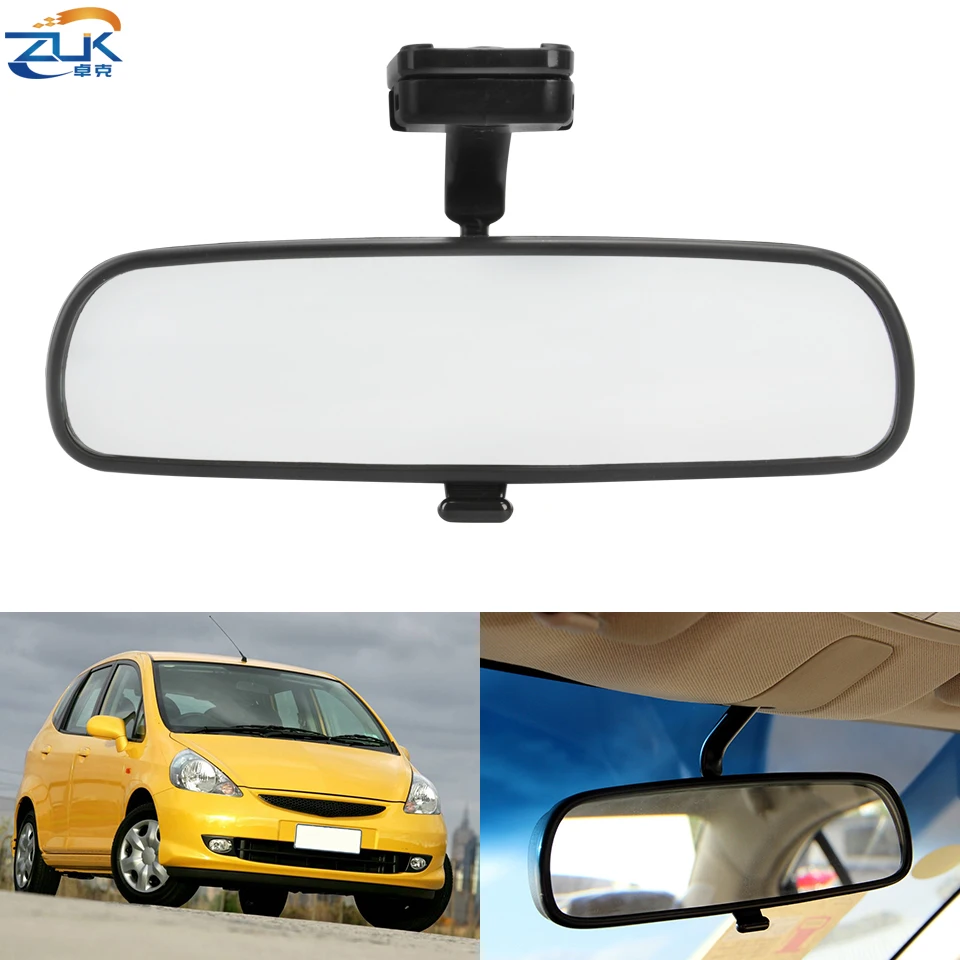 Zuk espelho retrovisor interno do carro assy para honda fit jazz hatchback saloon cidade gd 2003 2004 2005 2006 2007 2008 oem: 76430-sen-h02