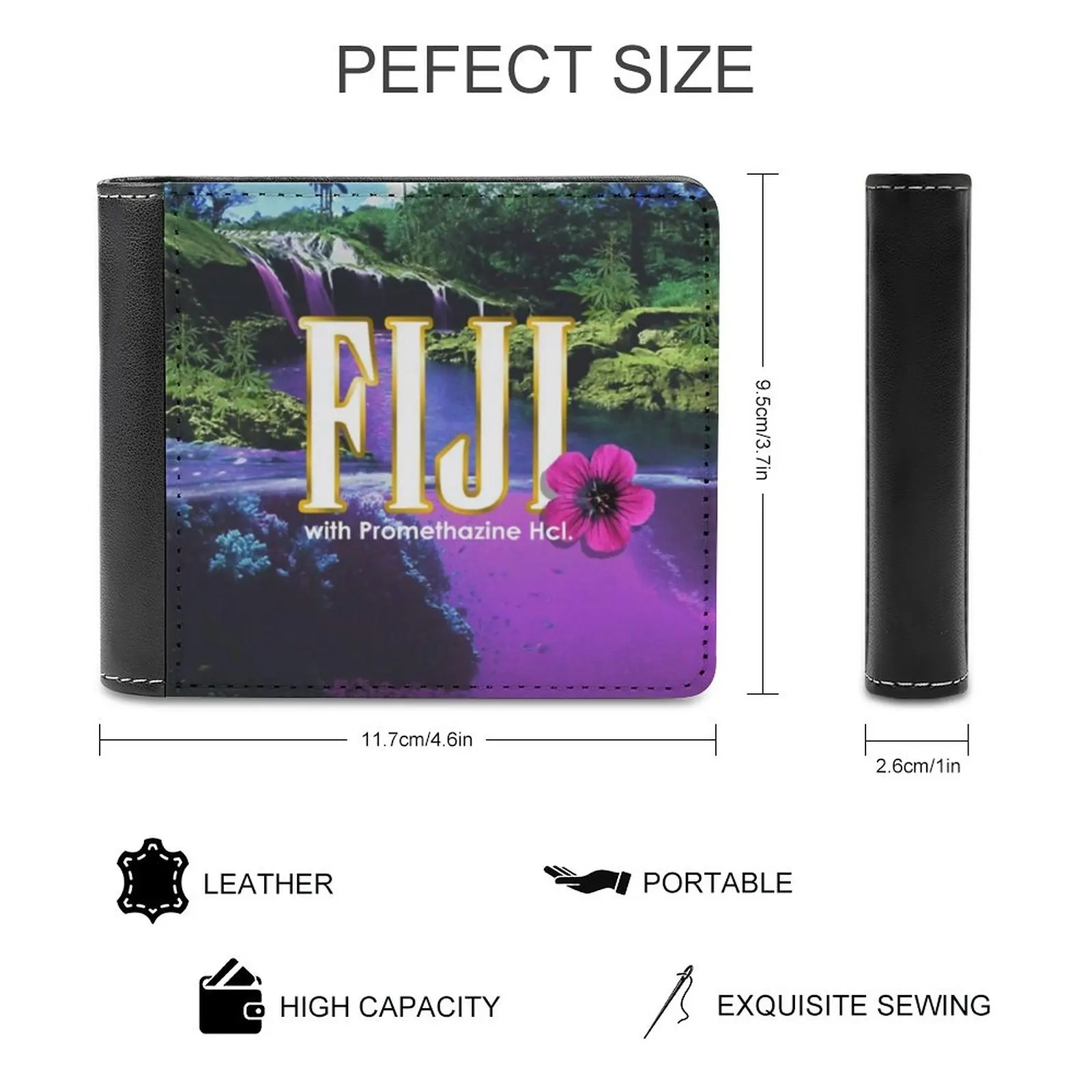 Cambrian Critters Fashion Credit Card Wallet Leather Wallets Personalized Wallets For Men And Women Biology Nerd Geeky