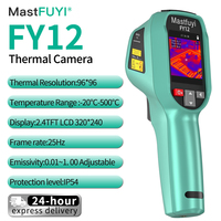 MASTFUYI FY12 Handheld Thermal Imager -20°C~550°C Waterproof and dustproof Dropproof Large wide angle 96*96 thermal imaging