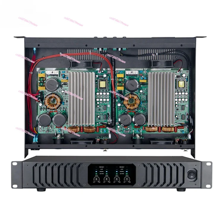 Professional high-power amplifier multi-channel pure post-stage stage meeting digital high-power speaker amplifier