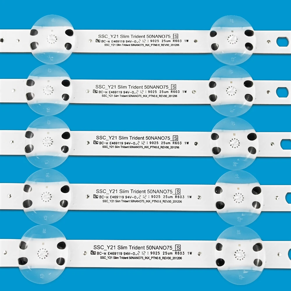 NEW LED Strip SSC_Y21 Slim Trident 50NANO75 For LG 50NANO75TPA 50NANO753PA 50NANO776PA HC500DQG-V EAV65019701