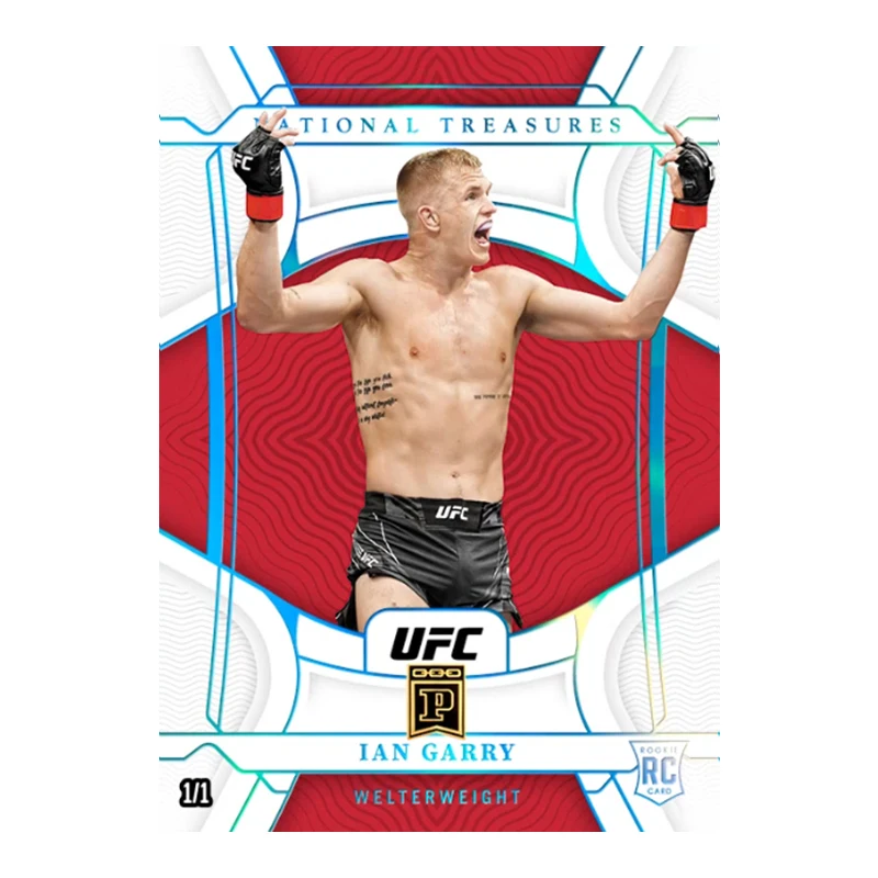 Diy Homemade Panini UFC Series Alexander Volkanovski Francis Ngannou Ian Garry Collection Flash Card Toys Gift - view 4