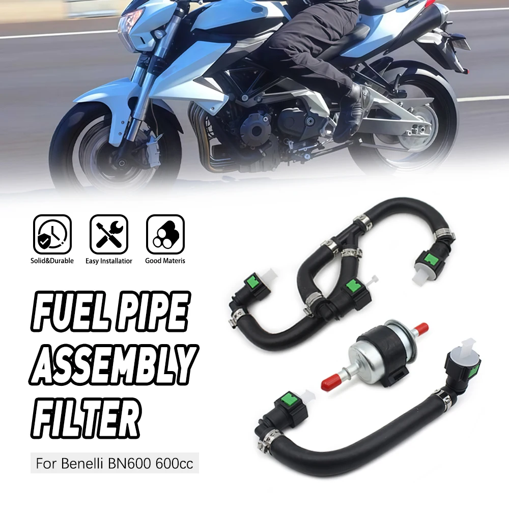 

Motorcycle High-pressure Oil Tube Fuel Filter Combination For Benelli BN600 BJ600G