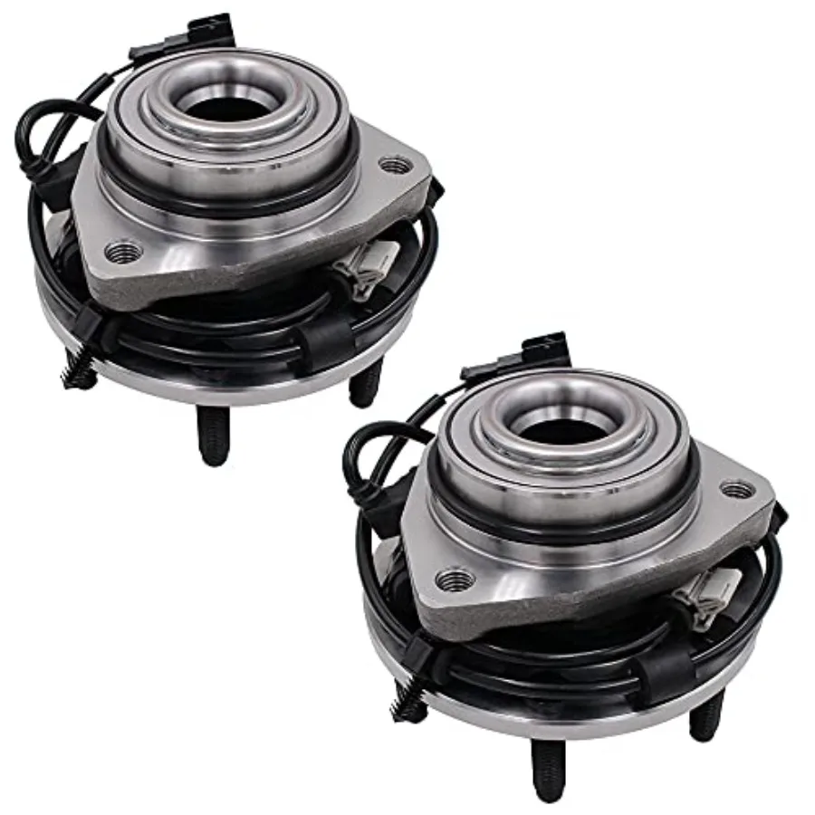 2PCS 513188 Front Wheel Hub Bearing Assembly Fit for 04-07 Buick Rainier, 03-06 Chevy SSR, 02-09 Trailblazer/GMC Envoy, 02-06 E