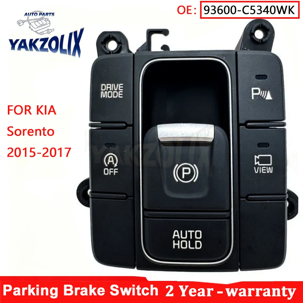 FOR KIA Sorento 2015 2016 2017 Electronic Parking Brake Downhill Assist Mode Switch Handbrake Button 93600-C5340WK 93600C5340WK
