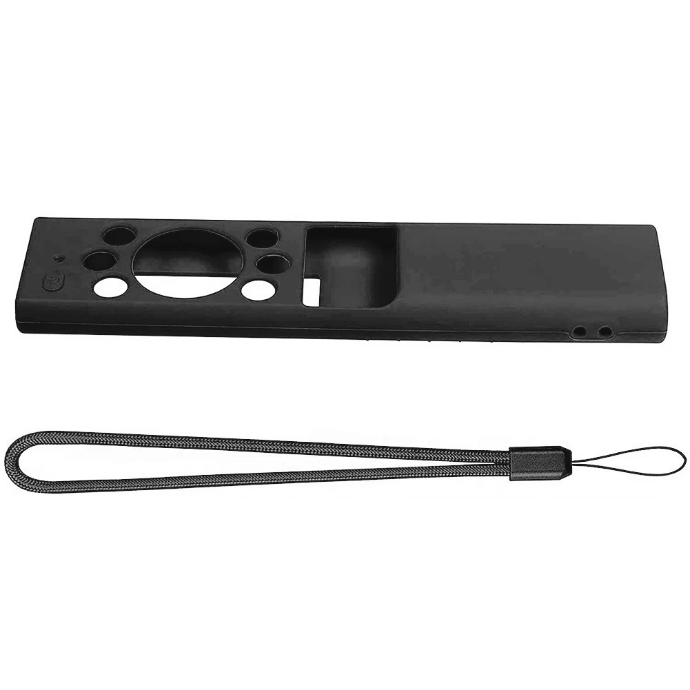 Защитный силиконовый чехол для Samsung Smart TV серии BN59, противоскользящий Ударопрочный силиконовый чехол (черный)