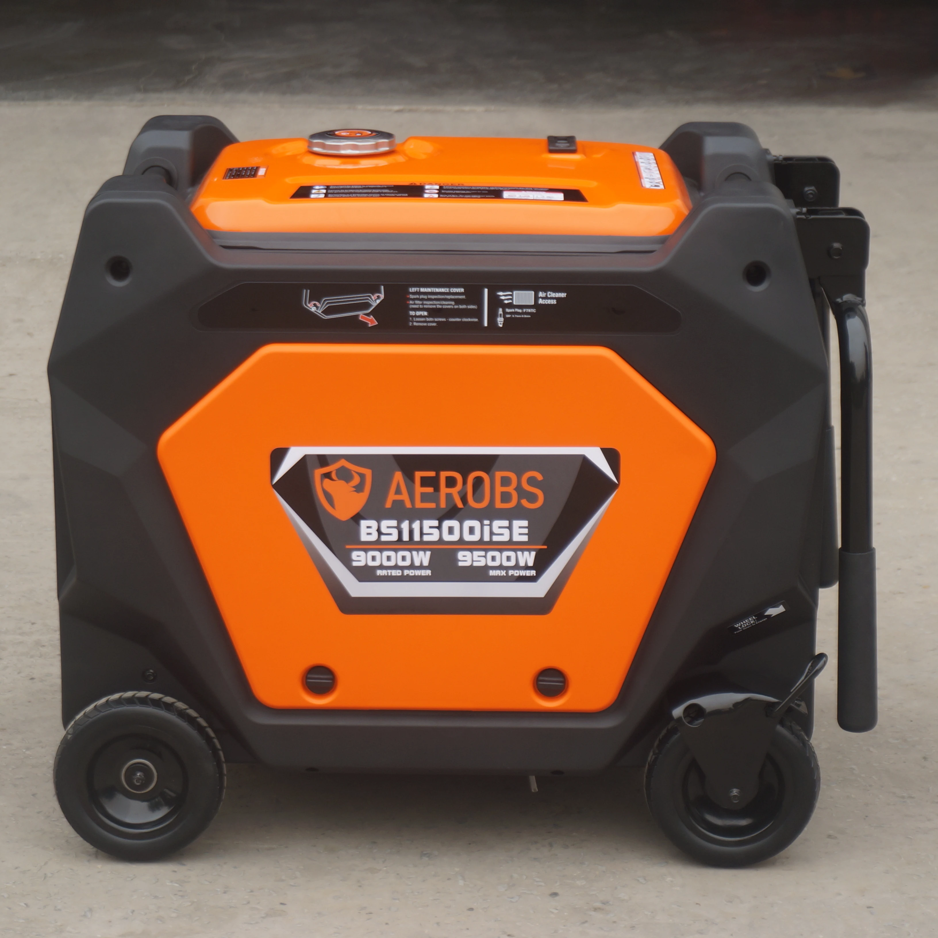 Wholesale 9kw Portable Generator 9500 Watt Inverter Electric 4-stroke Engine Manual Start Remote Control for Home Use Camping