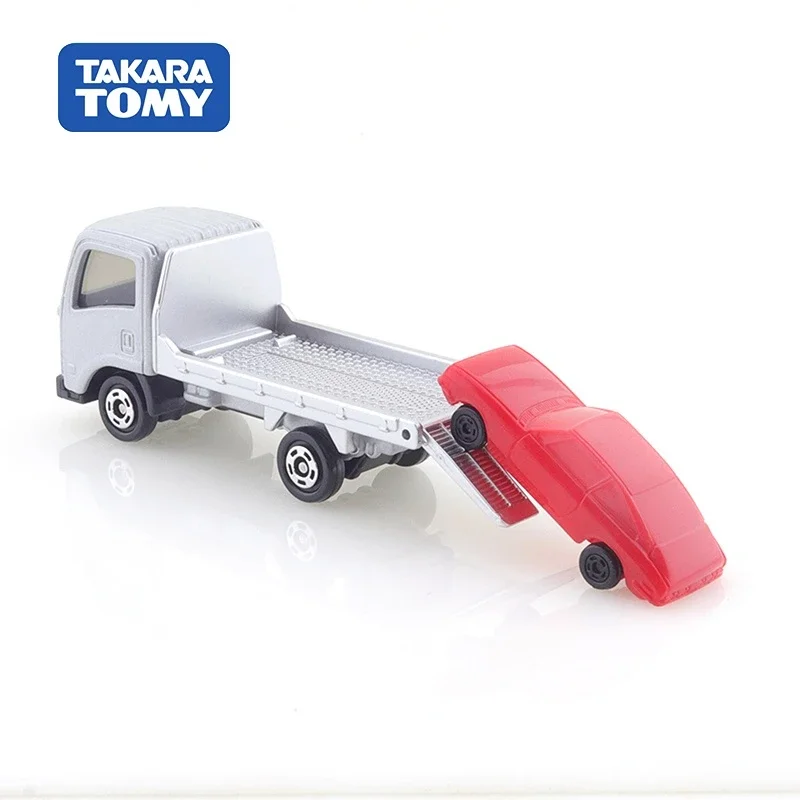 Takara tomy tomica ásia original AO-02 isuzu transportadora caminhão liga brinquedo veículo a motor diecast metal modelo carro brinquedos para meninos presentes