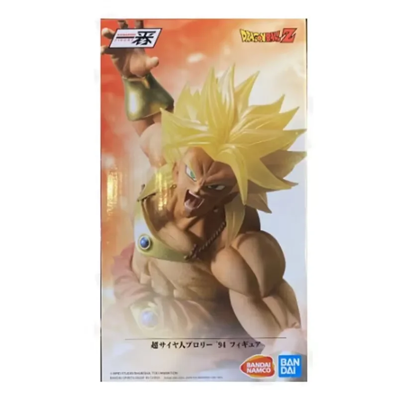 

Оригинальная аниме-фигурка Bandai Dragon Ball Z Super Deciding Fight Super Saiyan Broli, модель персонажа, коллекция игрушек в подарок