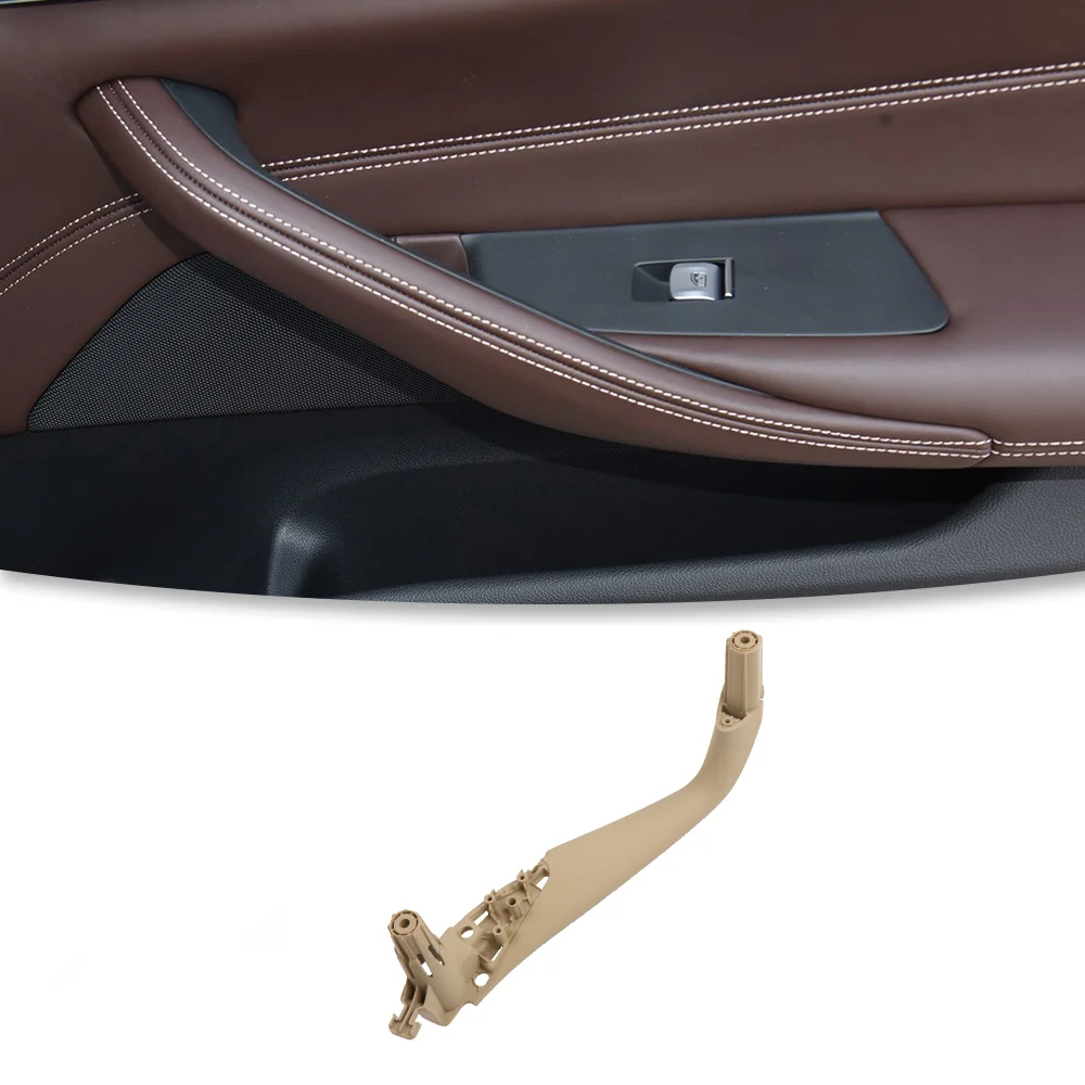 For BMW G30 G38 Beige Car Front Rear Interior Door Handle Pull Accessory For BMW 5 Series 520 523 525 528 530 535 51417438523 view 2