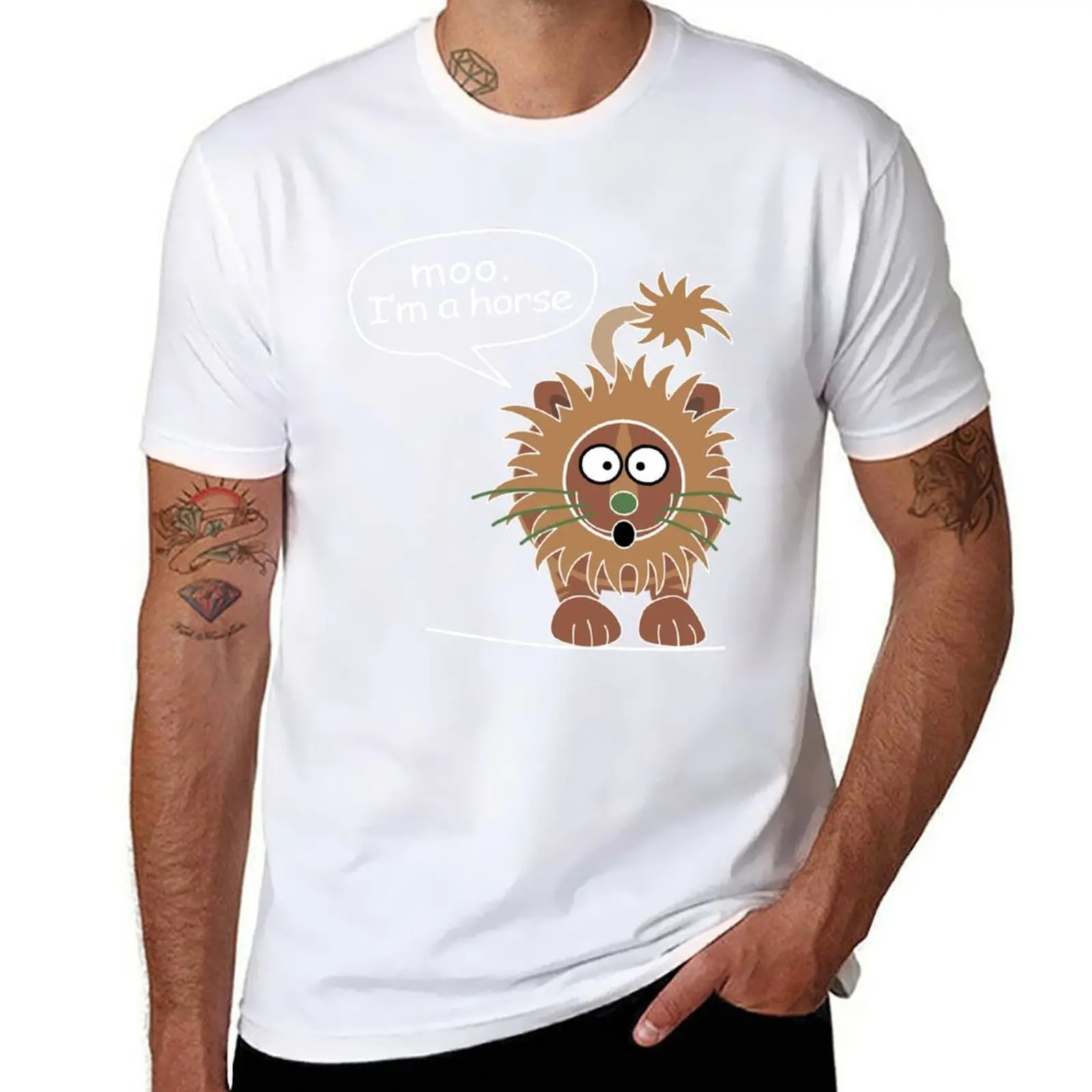 

Moo i&x;m a horse essential t shirt T-Shirt man tshirt t shirts for man graphic funny T-Shirt