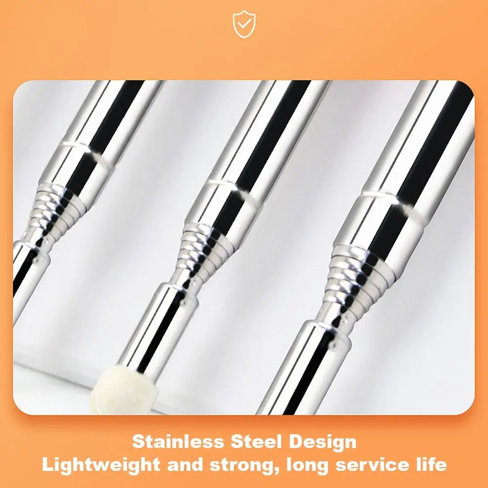 

Инструменты, ручка для сенсорного экрана из нержавеющей стали, ручка-указатель для доски, телескопический стержень, выдвижная обучающая палочка, ручной презентер