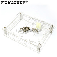 Transparent Acrylic Case Shell Housing For LCR-T4 Mega328 M328 Transistor Tester Capacitance ESR Meter DIY Kit