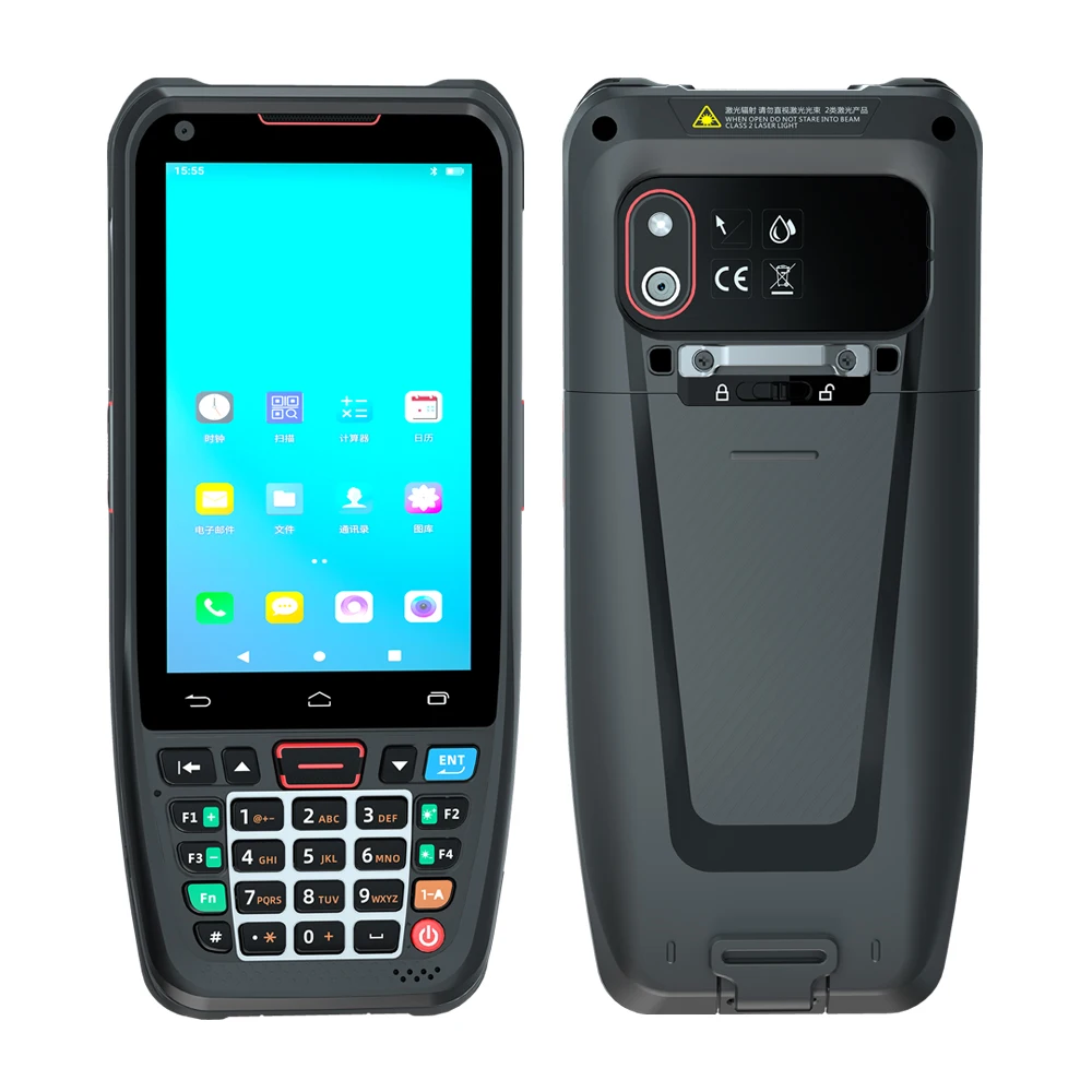 バーコードスキャナーn40,Android 10.0,4g,wifi,GPS,1d,2d,pda,4インチ,NFC,ハンドヘルド