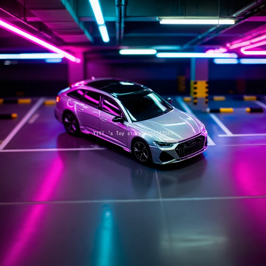 

MASSDI 1/64 Audi RS6 Mini Alloy Sedan Model, High-end Desktop Decoration, High-end Collectibles and Gifts 5-26