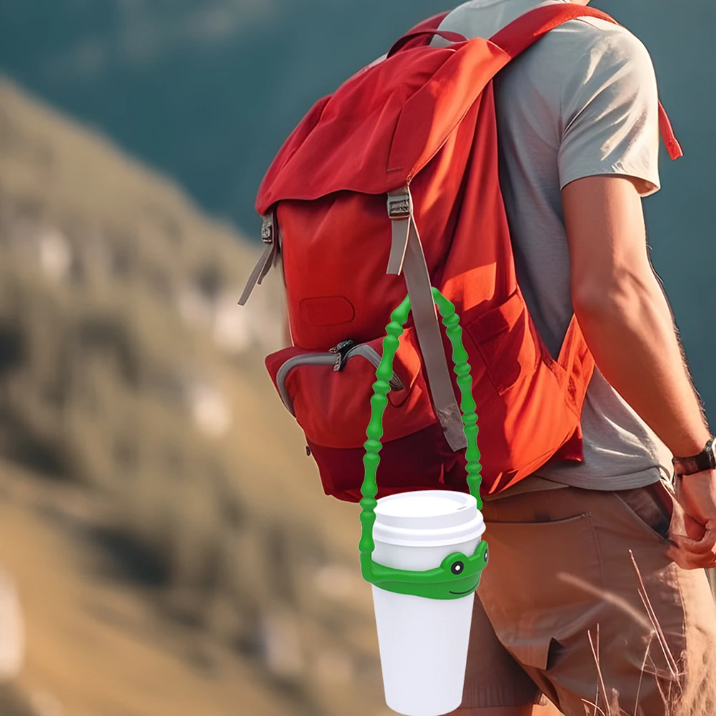 

Adjustable Water Strap Holder Carrying Sling Wear-Resistant Outdoor Portable Bottle Carrier Strap For Multiple Sizes Lightweight