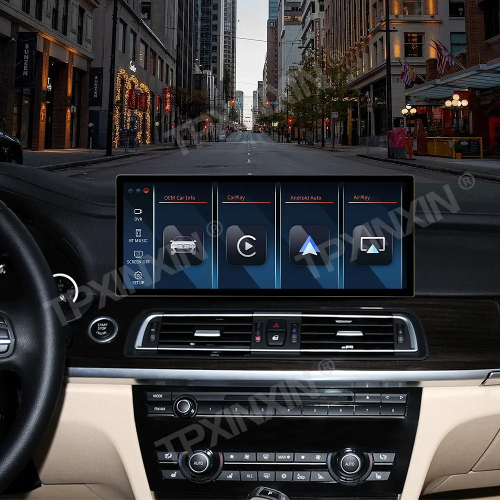 12.3 Inch Linux Screen Mirror Link For BMW 7 Series F01 F02 2013-2015 Upgrade Wireless CarPlay Car Radio IPS Head Unit
