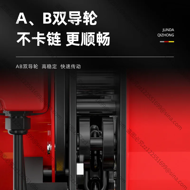 Suitable for Ring Chain Electric Hoist 380v1Tons 2Tons 3 Tons 5 Small Crane Lifting Crane 220v Electric Reversing ChainHoist