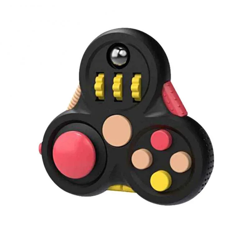 Fidget Pad 10 en 1, juguetes antiestrés, Spinner Superior, almohadilla de mano para relajarse, juguetes para ansiedad y Autismo