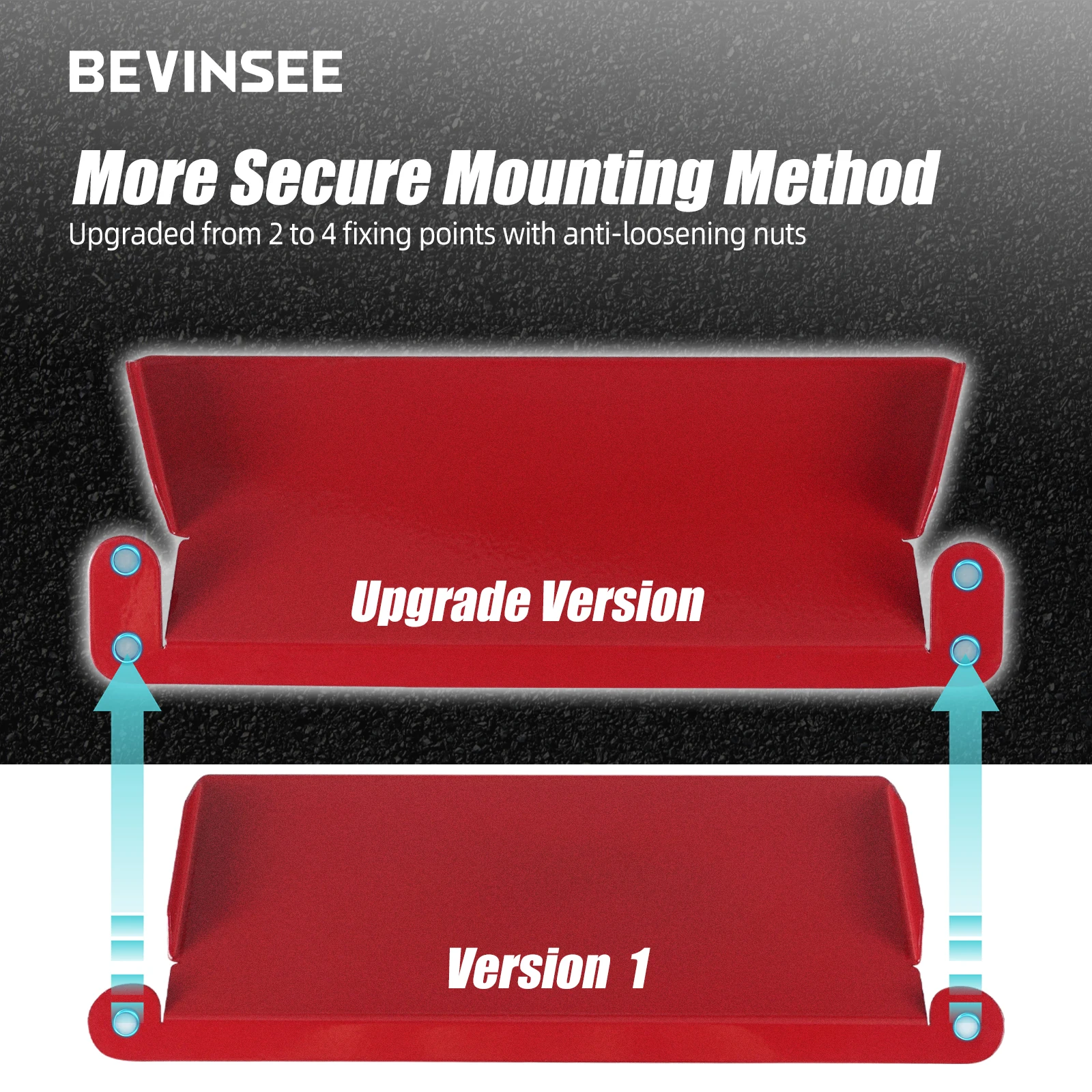 BEVINSEE Dynamic Air Intake Scoop Kit Upgrade For VW For Golf GTI/R MK7/7.5 For Golf 7 GTI R 2012-2020 For Audi S3 8V 2013-2020