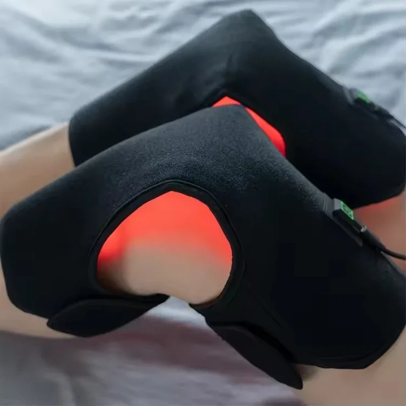 Arthritis Knee Brace Near Infrared Laser Wrap Belt Pain Relief Red Light Therapy Knee Band Pads