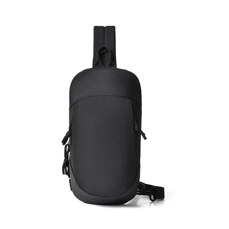 Trendy Men's Chest Bags Fashion Shoulder Crossbody Bags Male Chest Pack Casual Sling Sports Male Handbag Travel Sholder Phone