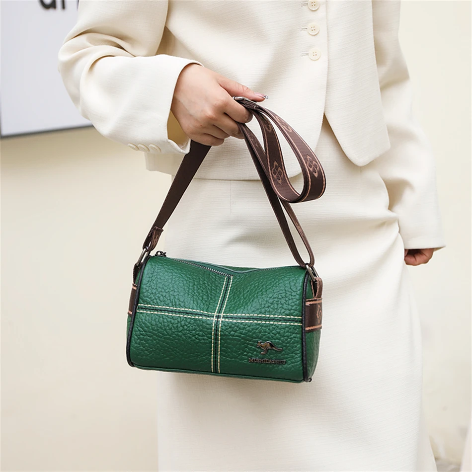 100% Genuine Leather Crossbody Bag for Women Bag Woman Luxury Handbag High Quality Shoulder Bags Ladies Messenger Bag Sac A Main