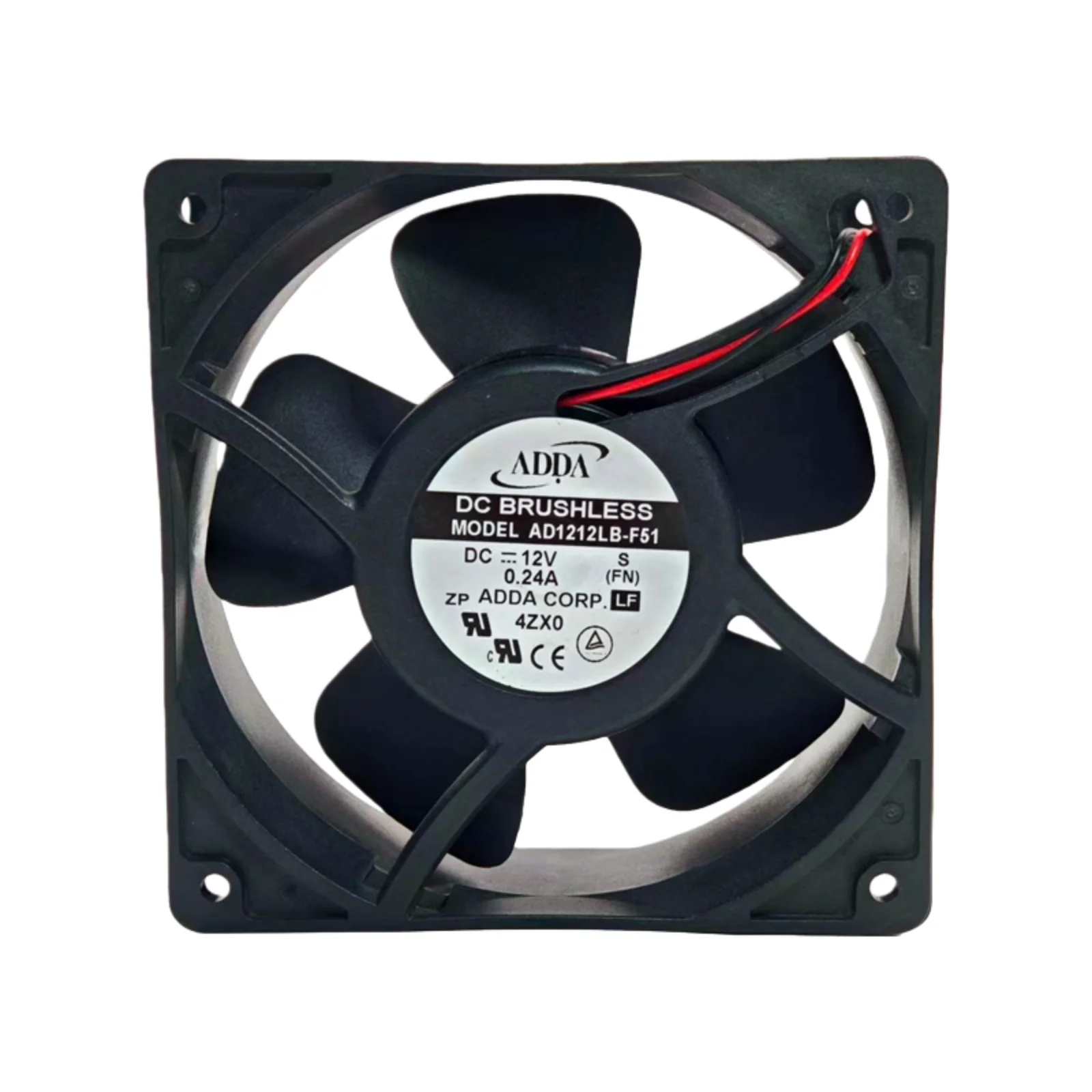 

for ADDA AD1212LB-F51 DC12V 0.24A 120x120x38mm Ball Bearing Cooling Fan 1950RPM 71.6CFM Silent Industrial Ventilation Fan