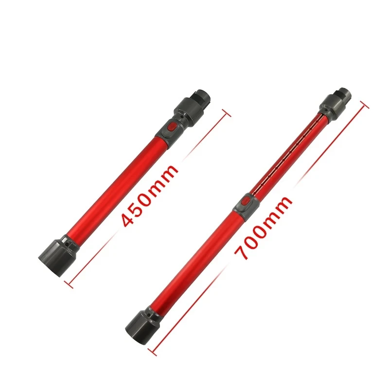 Telescopic Rod Extension Tube For Dyson V7 V8 V10 V11 V15 Handheld Vacuum Cleaner Extension Tool Accessories Spare Parts