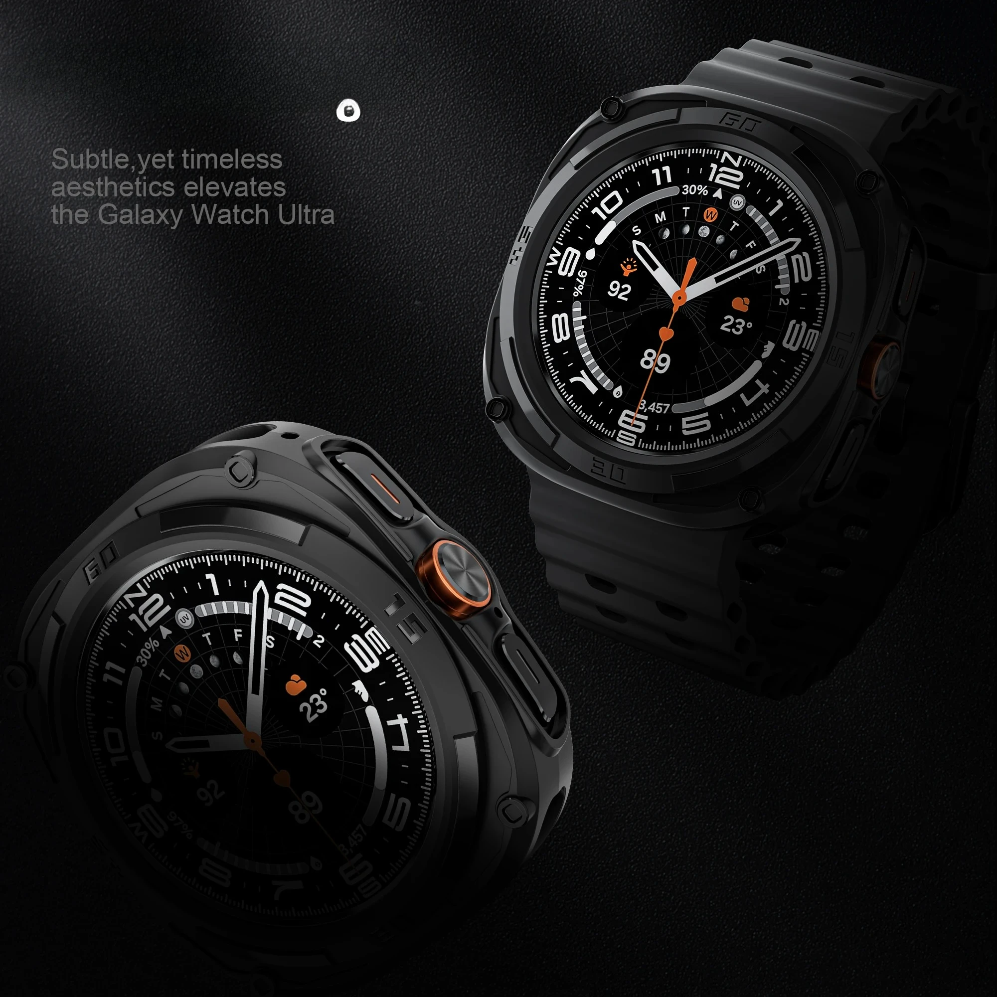 Аксессуары Watch 7 Ultra 47 мм, защитный бампер с жесткой полой рамкой для Galaxy Watch Ultra, чехол 47 мм