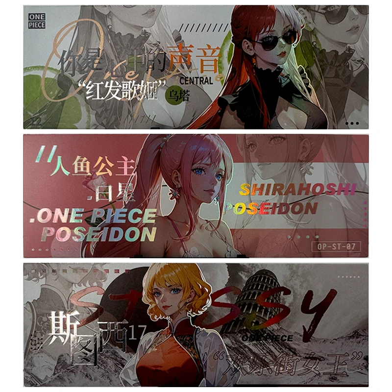 

Аниме Ticket Stubs ONE PIECE Shirahoshi Roronoa Zoro Doflamingo Коллекционные карты Рождественские подарки на день рождения Детские игрушки