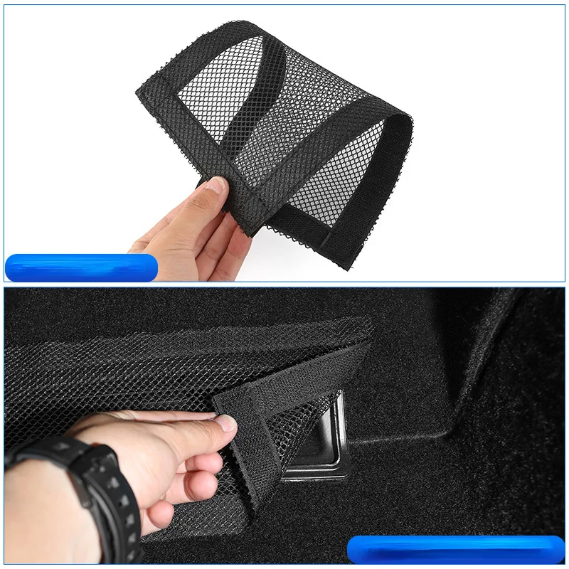 2/4PCS  Air Vent Cover For Tesla Model Under Seat Air Vent Seat Air Outlet Dust Screen Cover Seat  Anti Blocking Dust Mesh Net